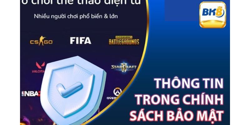 Các loại thông tin cá nhân BK8 thu thập